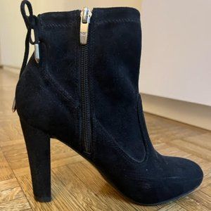 Marc Fisher Black Suede Ankle Boots - Size 6